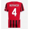 AC Milan Ismael Bennacer #4 Heimtrikot 2024-25 Kurzarm